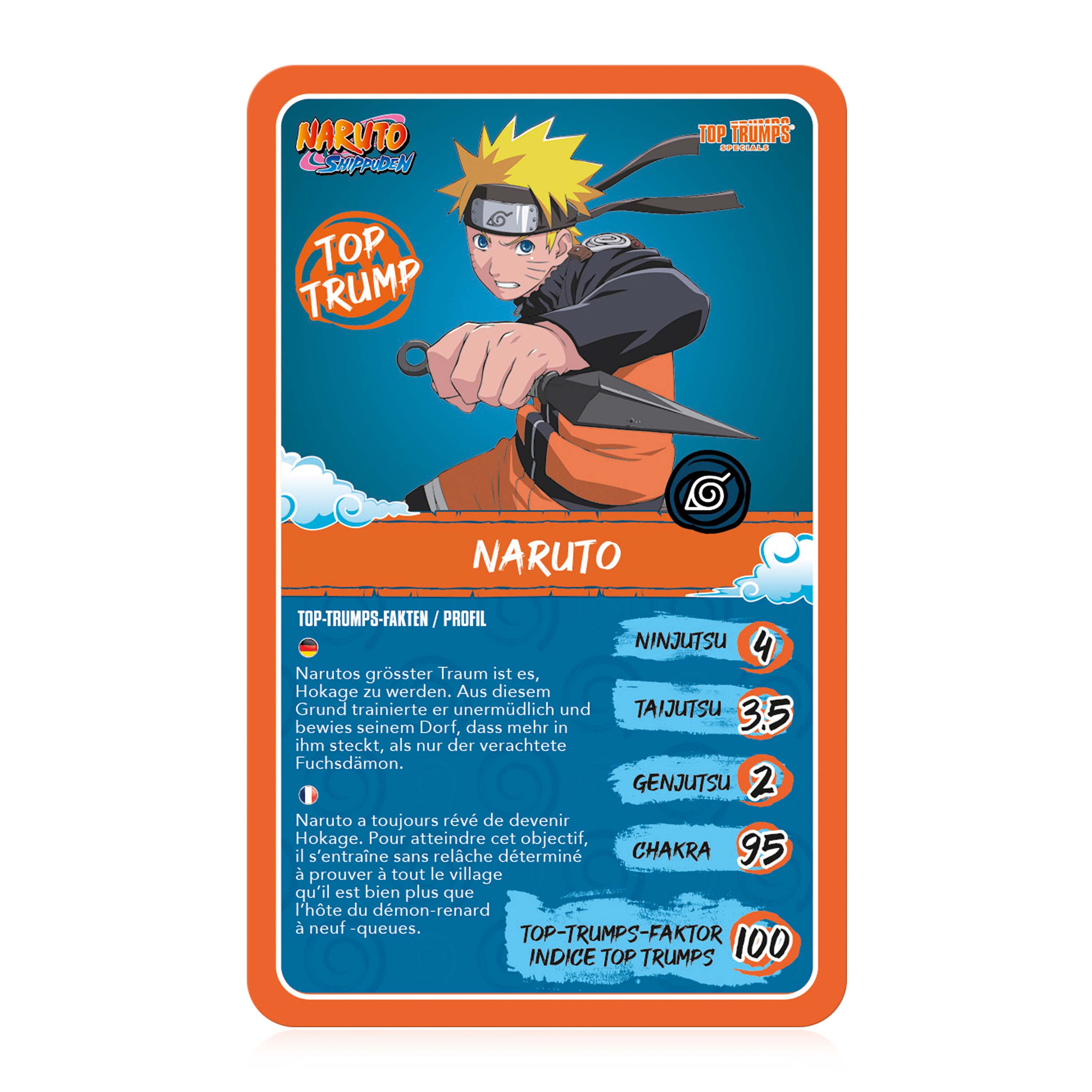 Top Trumps Naruto (deutsch/französisch)