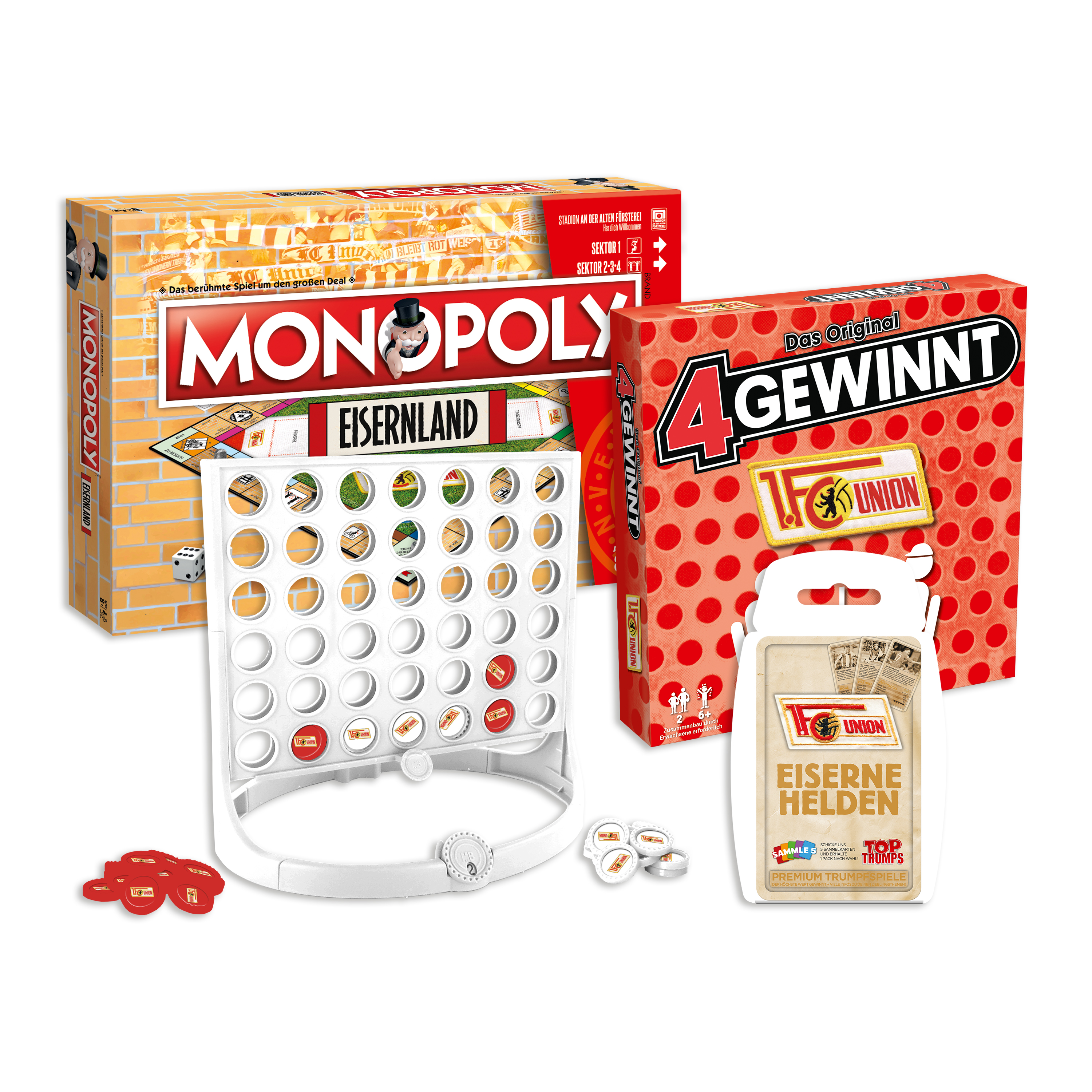 Monopoly und 4 Gewinnt Union Berlin