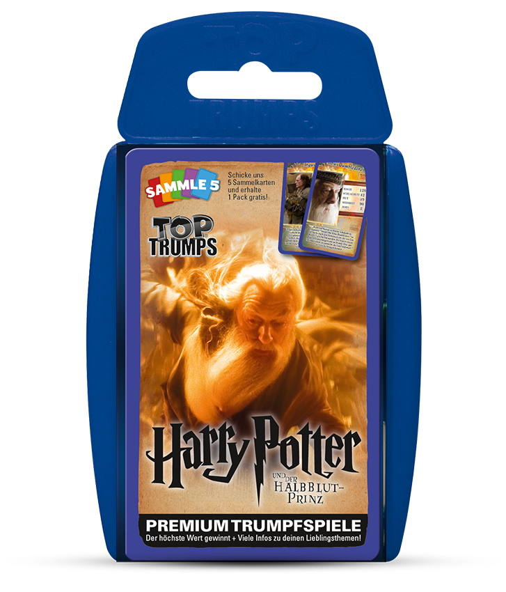 Top Trumps Harry Potter 30 Hexen und Zauberer Quartett Spiel Kartenspiel 