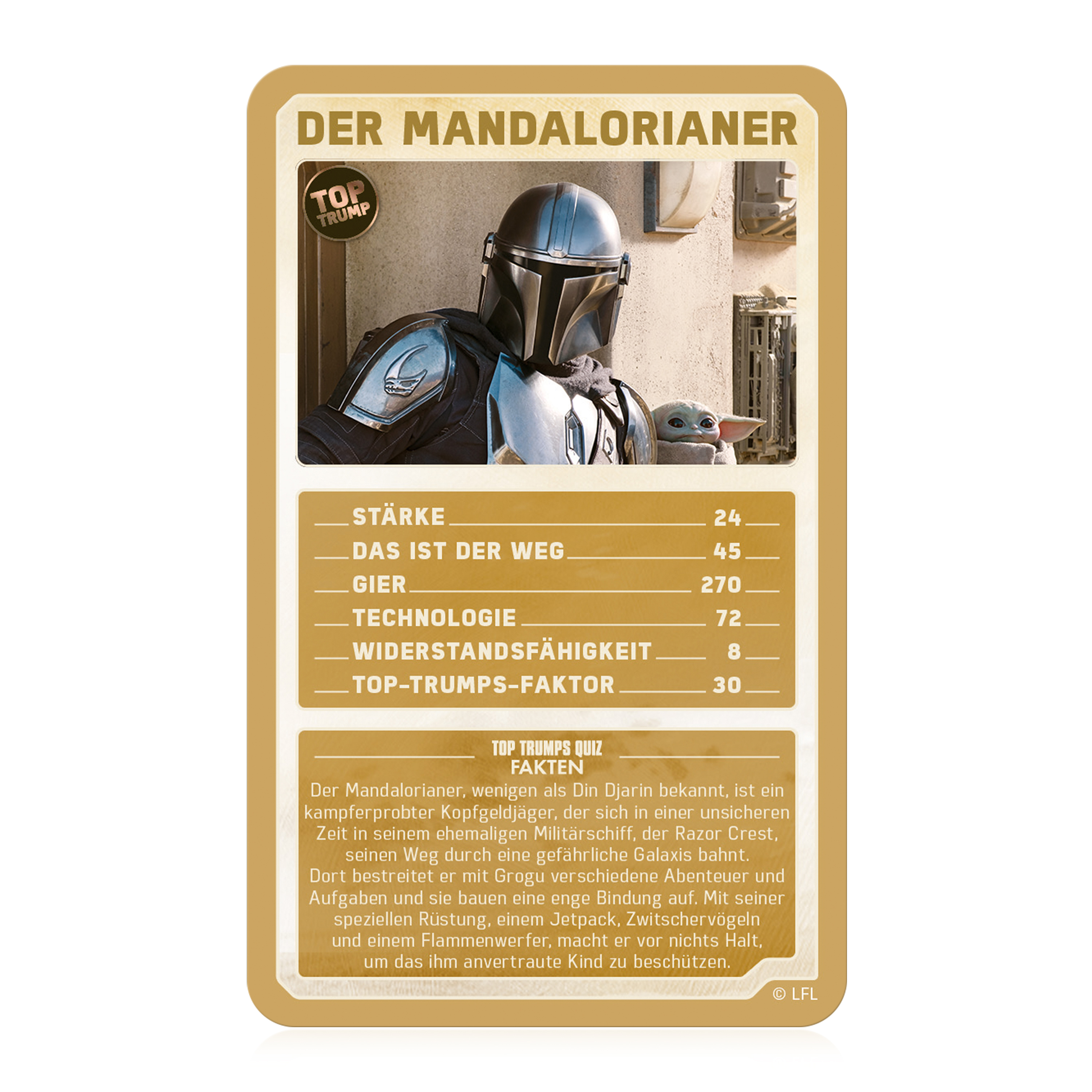 Top Trumps - Star Wars Mandalorian Collectables