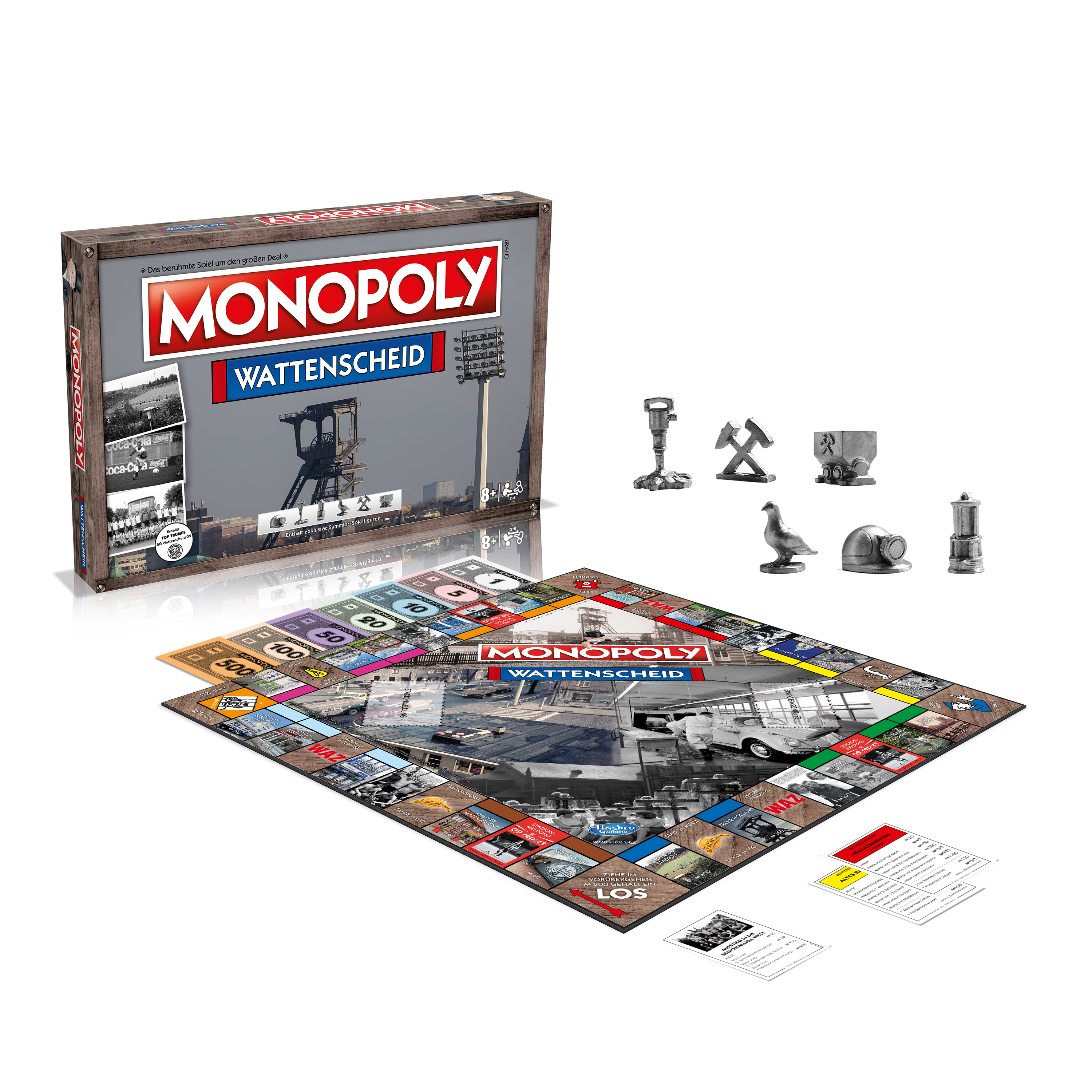 Monopoly - Wattenscheid inkl. Top Trumps Quartettspiel