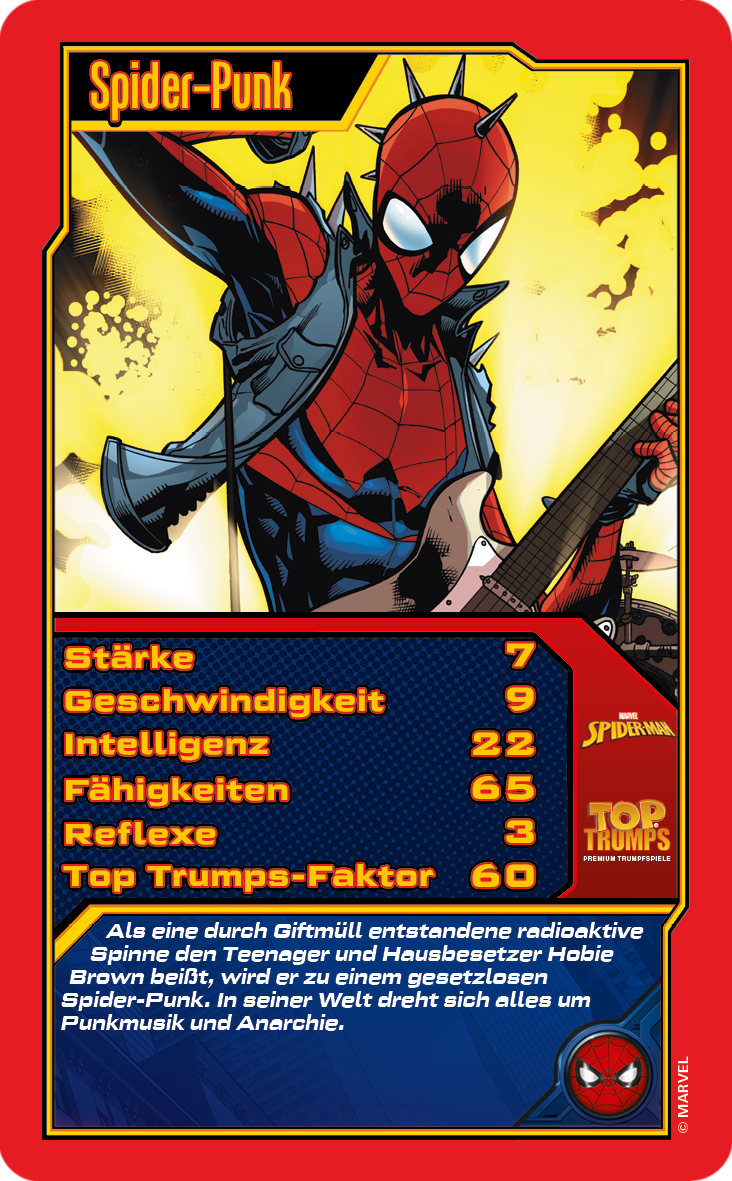 Top Trumps Spiderman