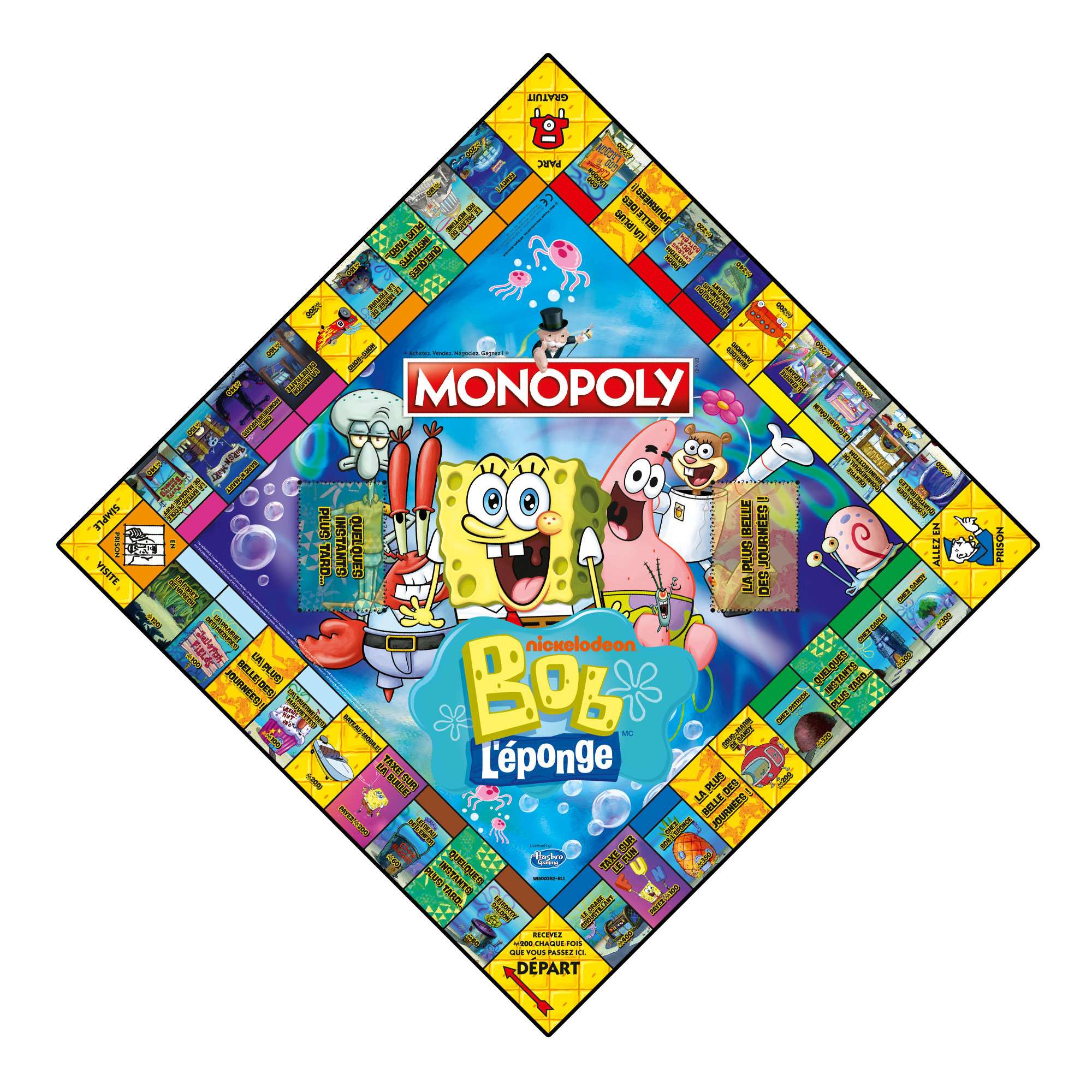 Monopoly Spongebob Squarepants deutsch/französisch