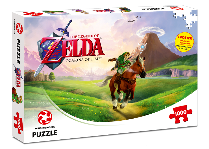 Puzzle The Legend of Zelda Ocarina of Time 1000 Teile