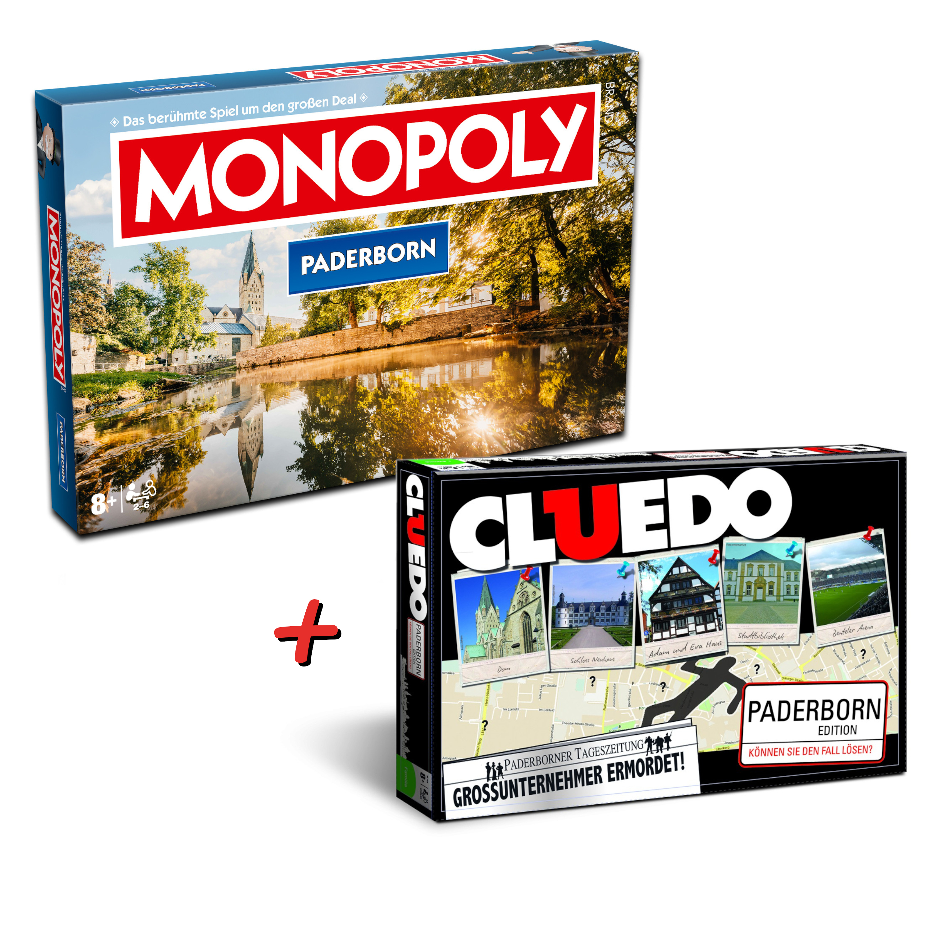 Monopoly Paderborn + Cluedo Paderborn