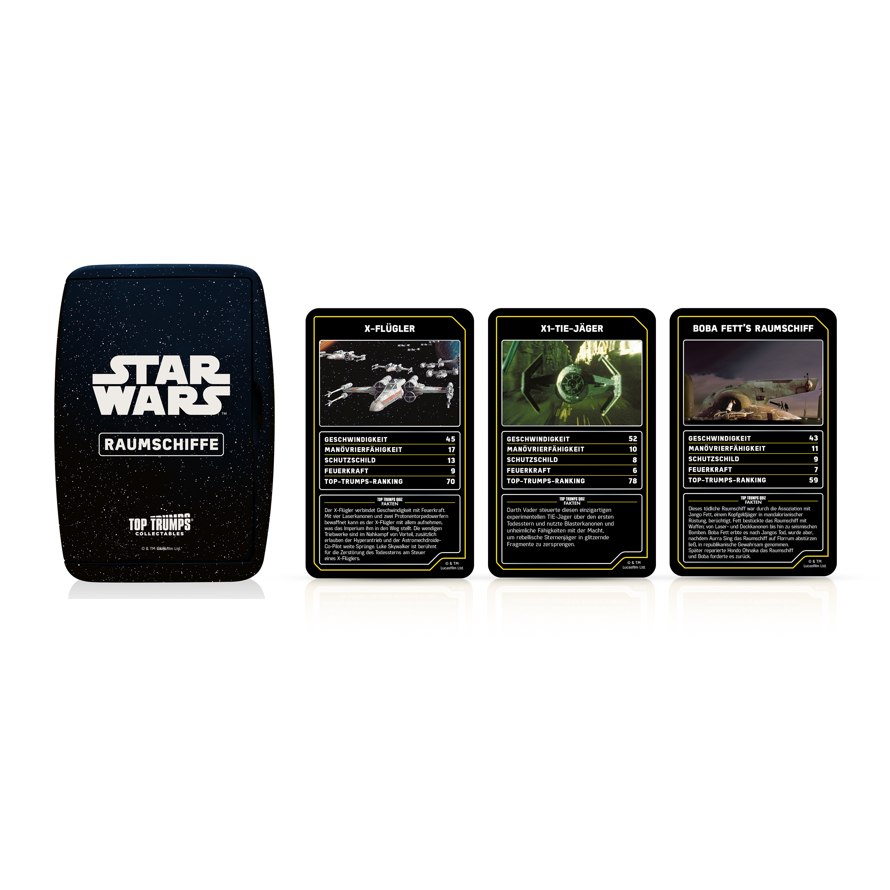 Top Trumps - Star Wars Raumschiffe Collectables