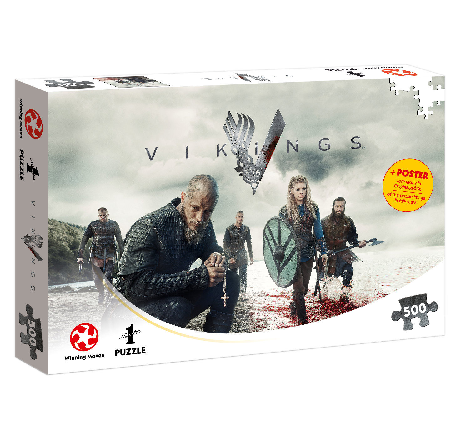 Puzzle Vikings The World Will be Ours 500 Teile