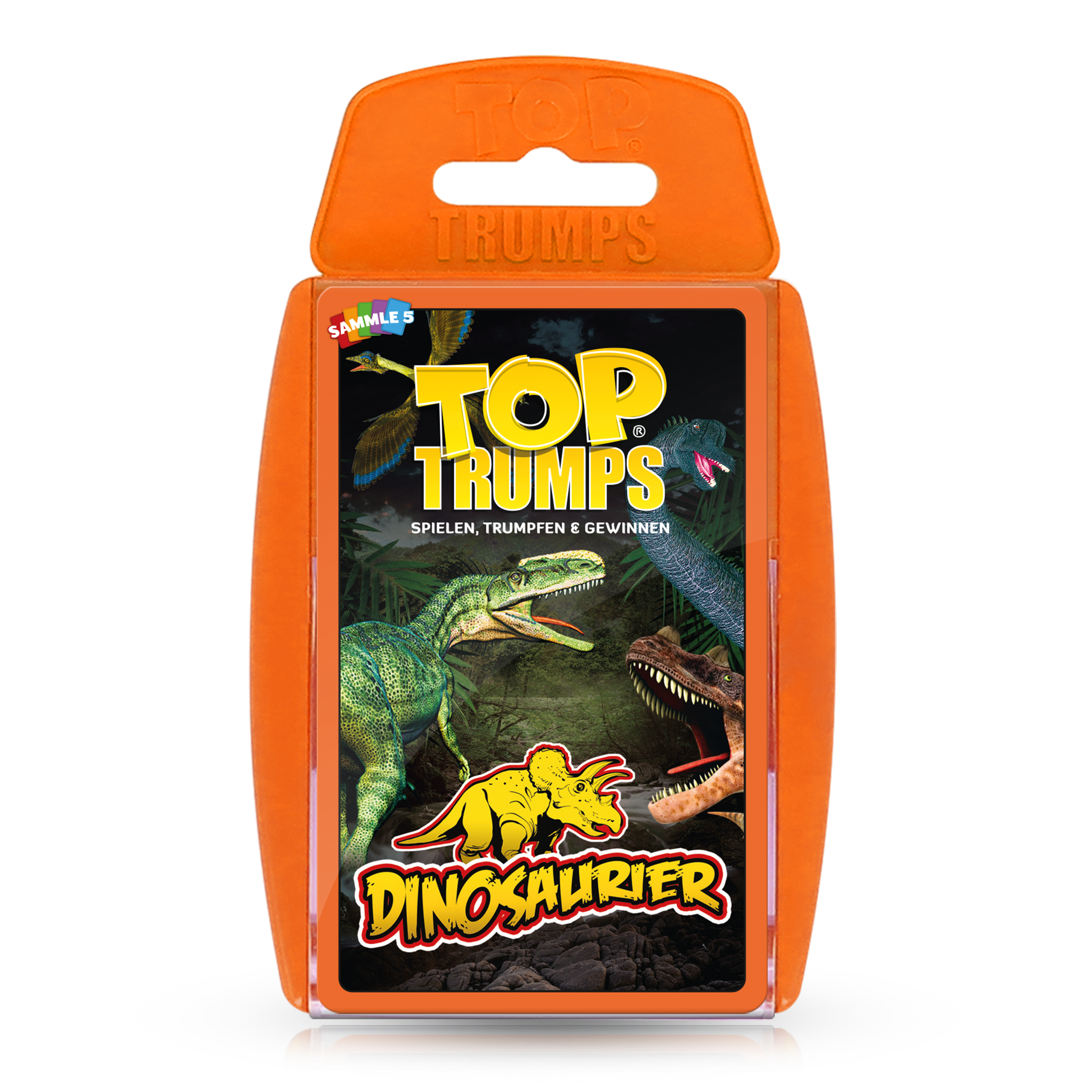 Top Trumps Dinosaurier (orange)