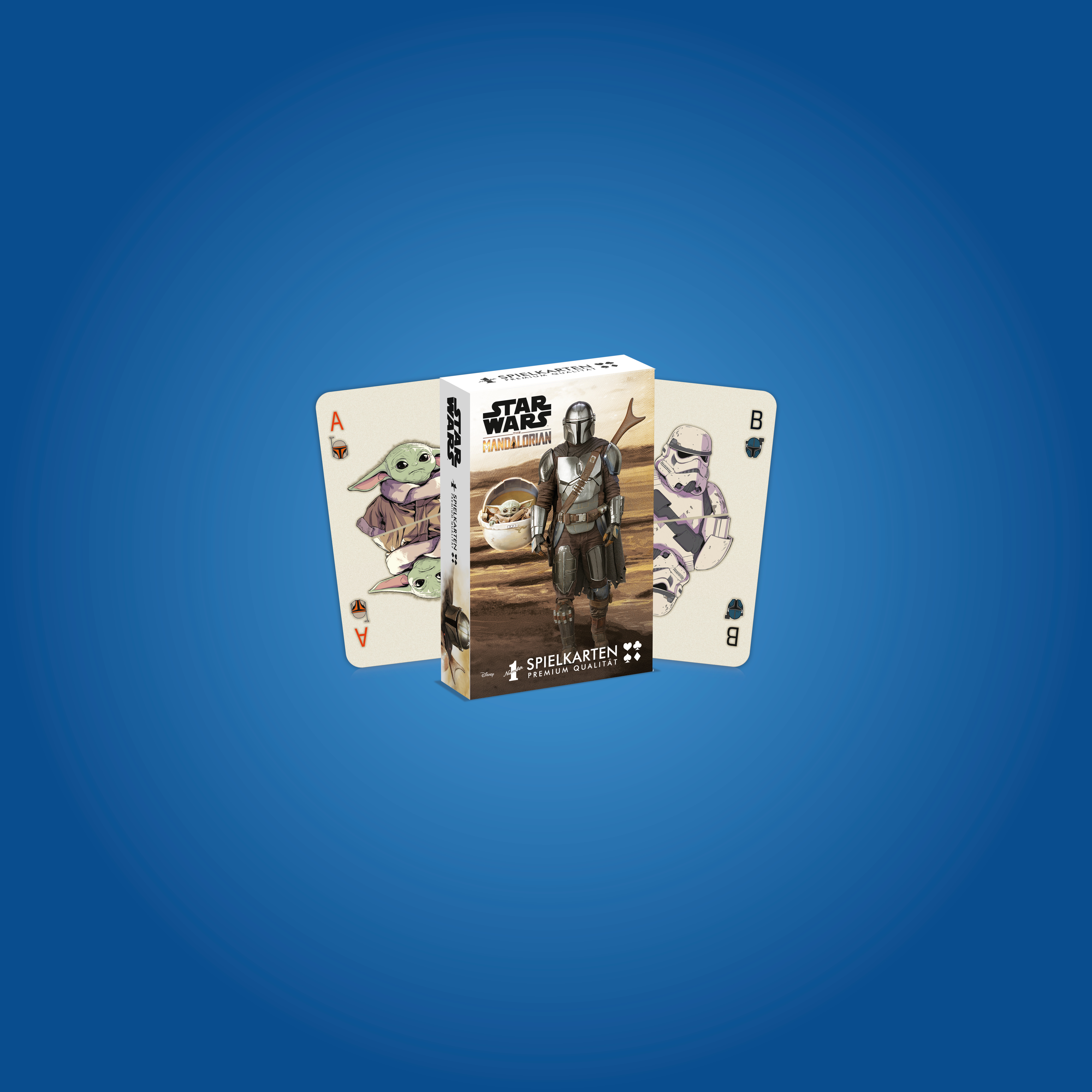 Number 1 Spielkarten Star Wars The Mandalorian