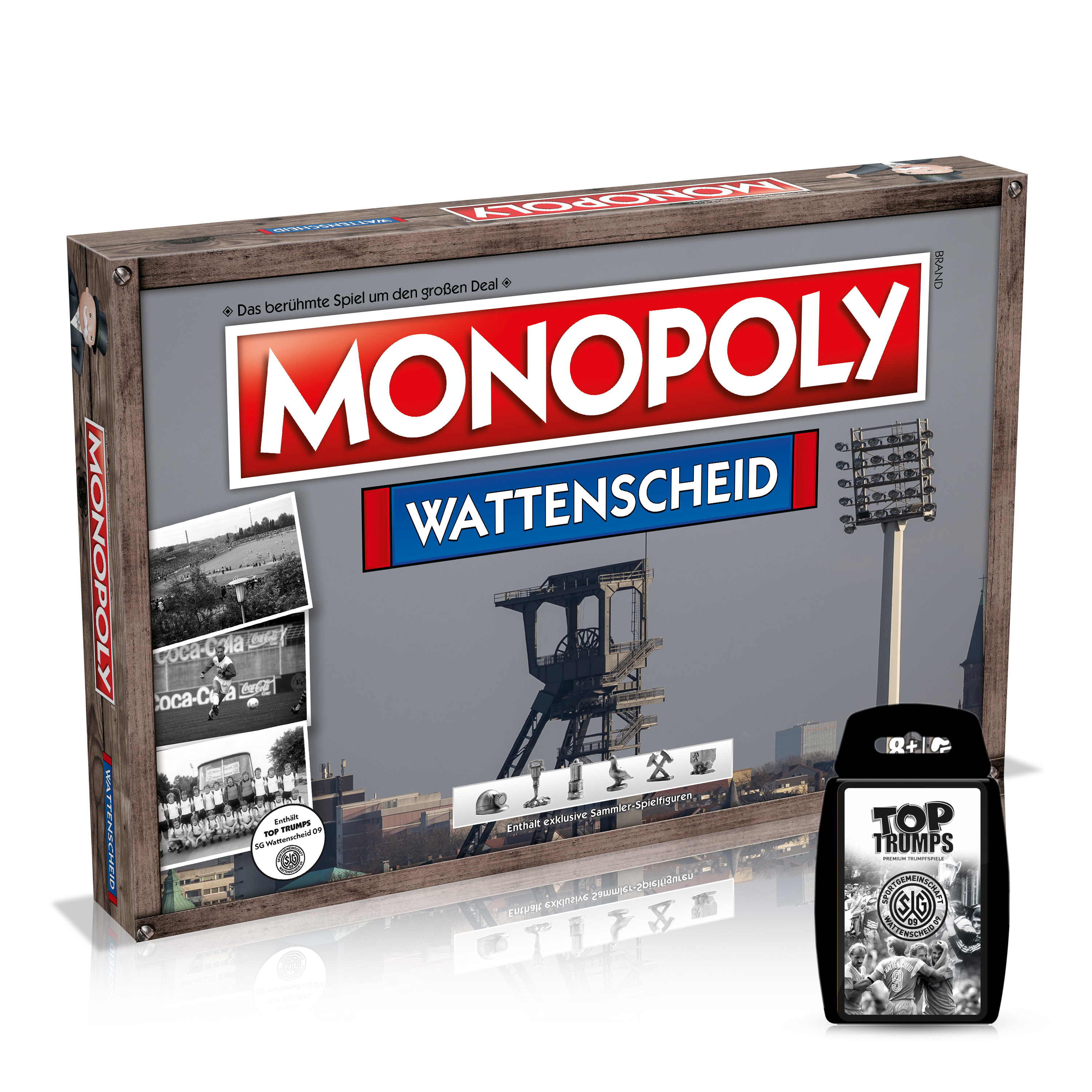 Monopoly - Wattenscheid inkl. Top Trumps Quartettspiel