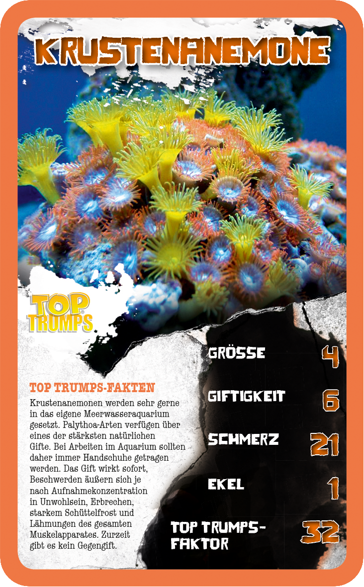 Top Trumps Die 30 giftigsten Tiere