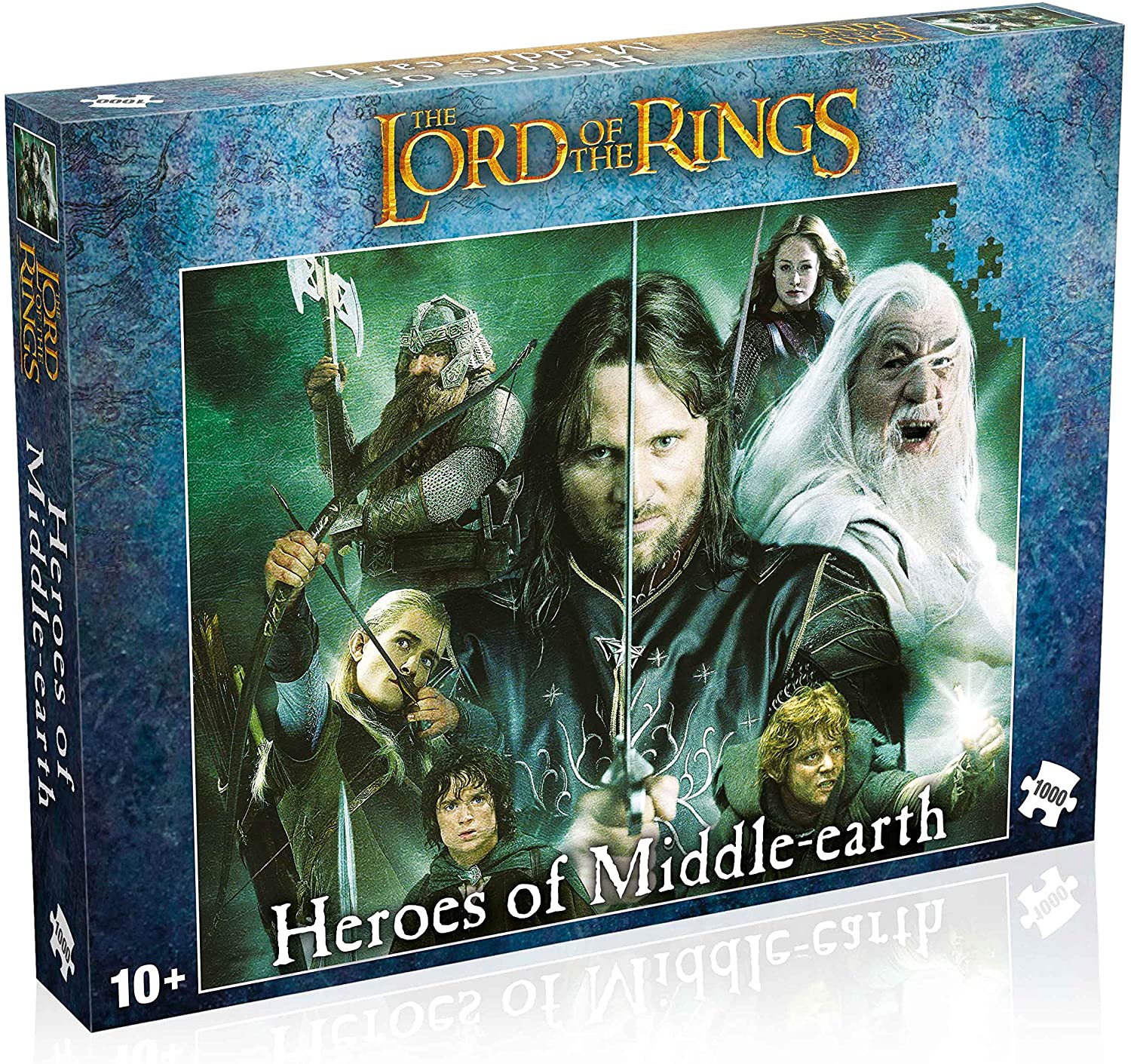 Herr der Ringe -  Puzzle Heroes of Middle-Earth - 1000 Teile 